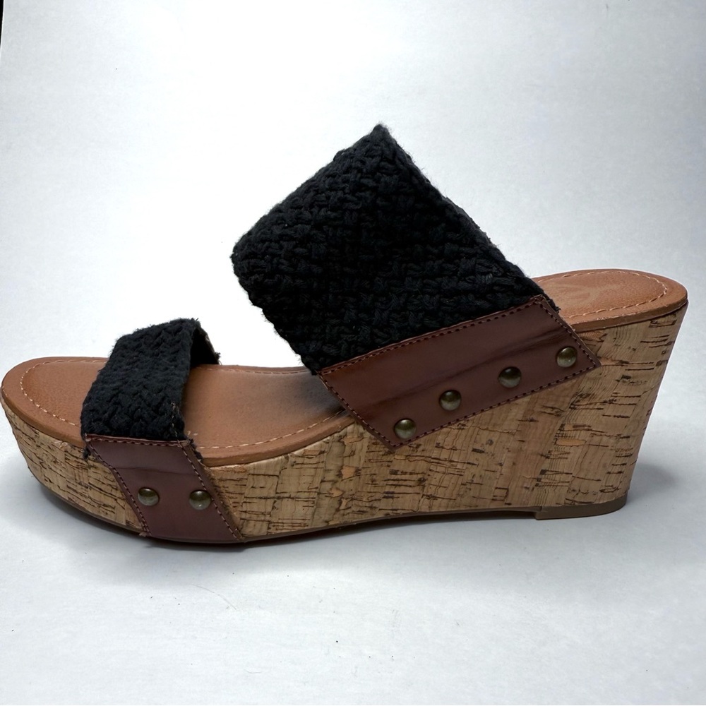 Wedge Sandals Size 8.5 — Boho Chic Comfort Spring-Summer Shoes